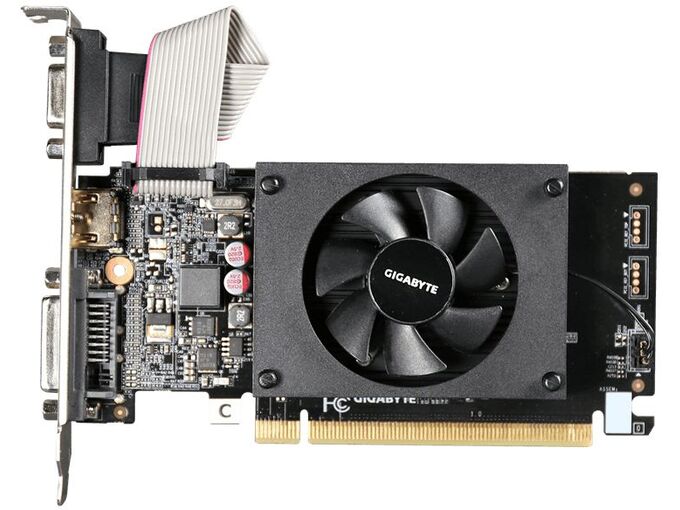 Gigabyte Grafička karta nVidia GeForce GT 710 2GB 64bit GV-N710D3-2GL rev 2.0