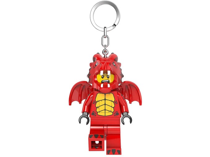 LEGO Minifigure Privezak za ključeve sa svetlom: Tip u odelu zmaja