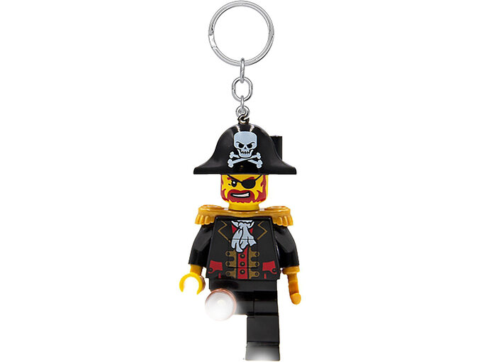 LEGO Iconic privezak za ključeve sa svetlom Kapetan Kockobradi