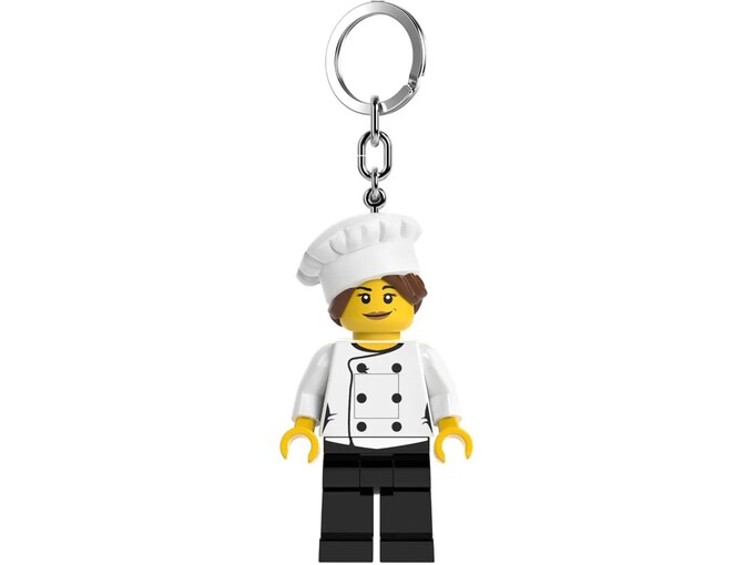 LEGO Minifigure Privezak za ključeve sa svetlom: Šefica kuhinje