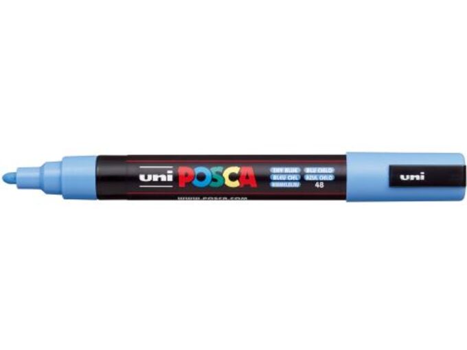 Uni Marker PC-5M plavi nebo 48 Posca