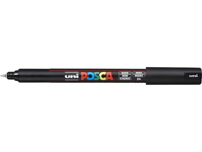 Uni Marker PC-1MR crni 24 Posca 0.7mm