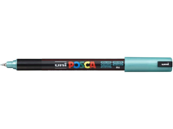 Uni Marker PC-1MR metalik zeleni M6 Posca 0.7mm