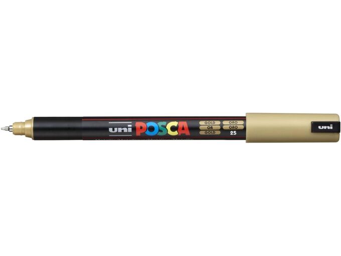 Uni Marker PC-1MR zlatni 25 Posca 0.7mm