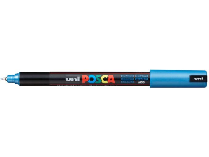 Uni Marker PC-1MR metalik plavi M33 Posca 0.7mm