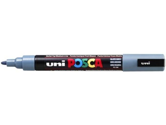 Uni Marker PC-5M sivi kamen 61 Posca 1.8-2.5mm