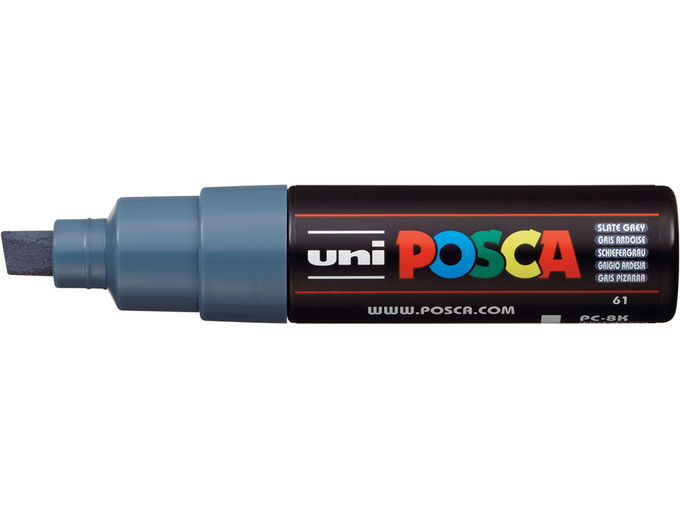 Uni Marker PC-8K sivi kamen 61 Posca 8 mm