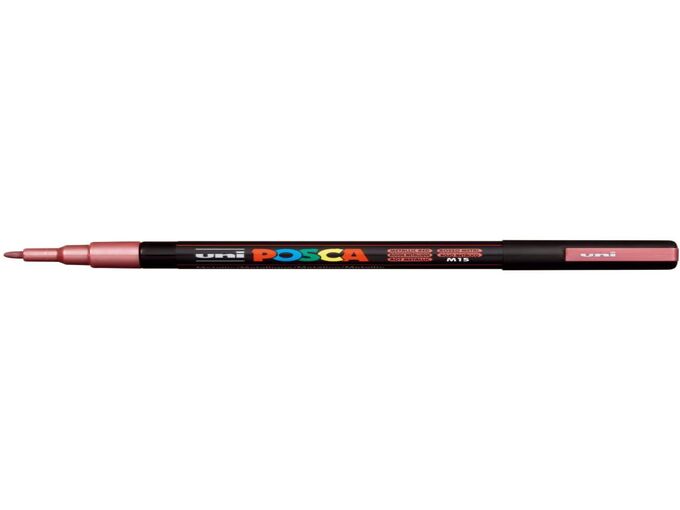 Uni Marker PC-5M metalik crveni M15 Posca 1.8-2.5mm