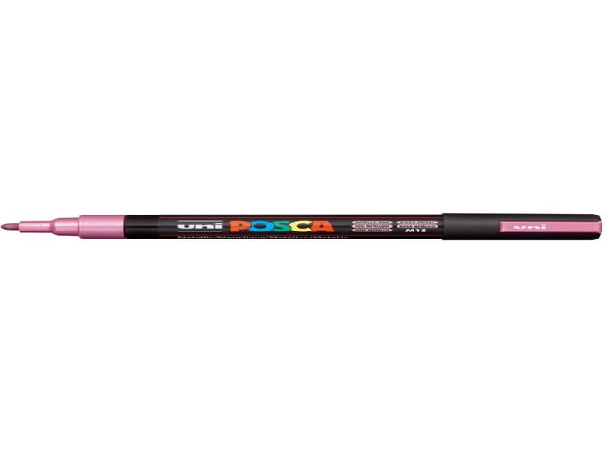 Uni Marker PC-5M metalik roze M13 Posca 1.8-2.5mm