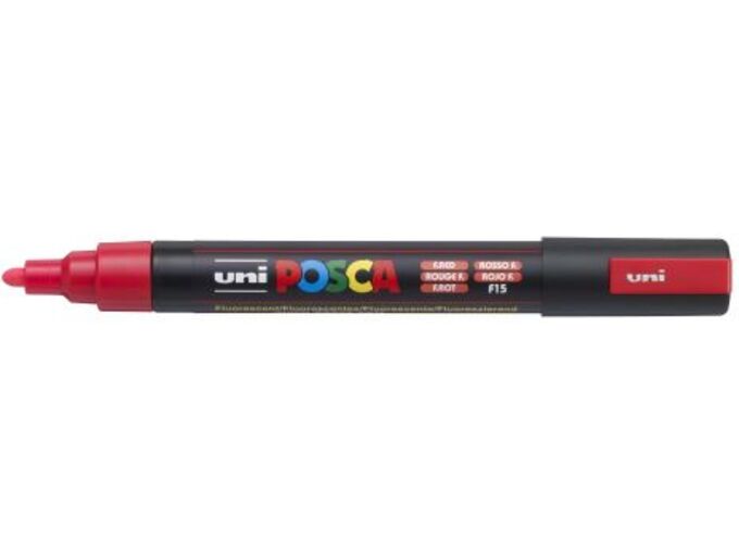 Uni Marker PC-5M fluo crveni F15 Posca