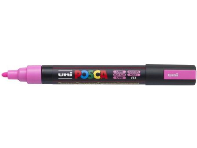 Uni Marker PC-5M fluo roze F13 Posca 1.8-2.5mm