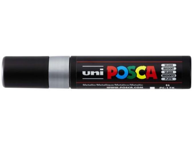 Uni Marker PC-17K srebrni 26 Posca 15,00mm