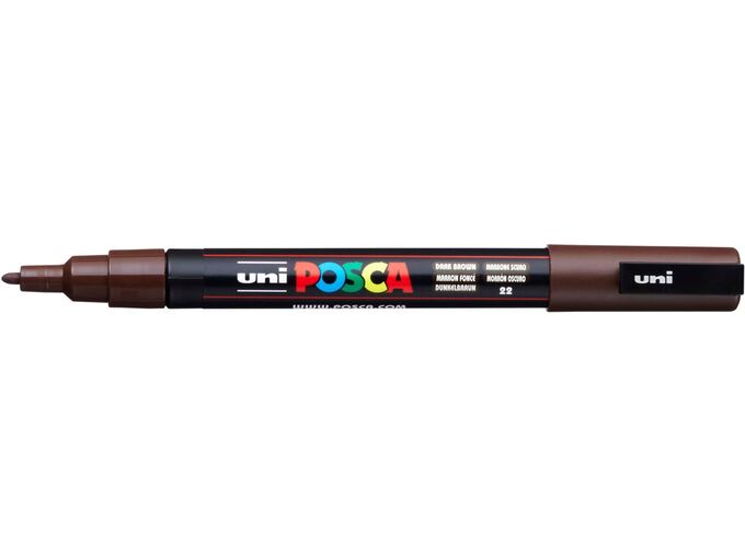Uni Marker PC-3M braon tamno 22 Posca 0.9-1.3mm