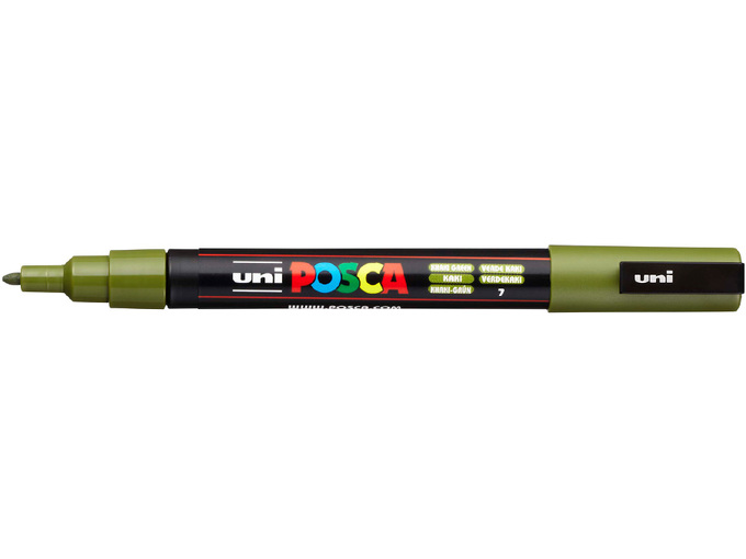 Uni Marker PC-3M zeleni 7 Posca 0.9-1.3mm