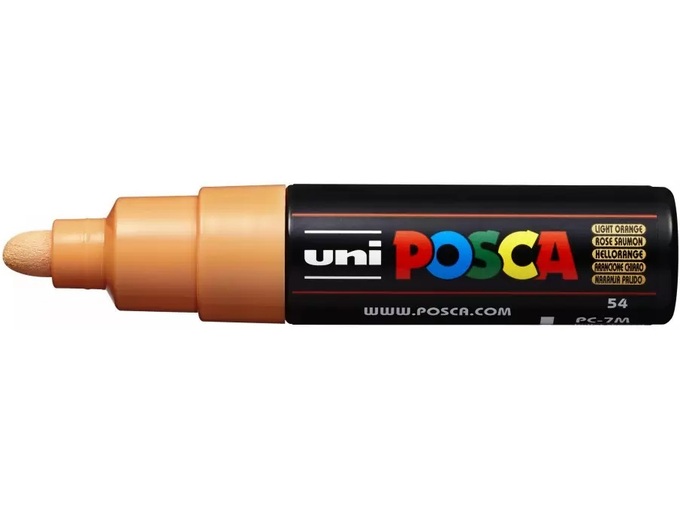 Uni Marker PC-7M narandžasti svetlo 54 Posca 4,5-5,00mm