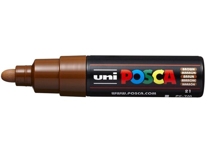 Uni Marker PC-7M braon 21 Posca 4,5-5,00mm