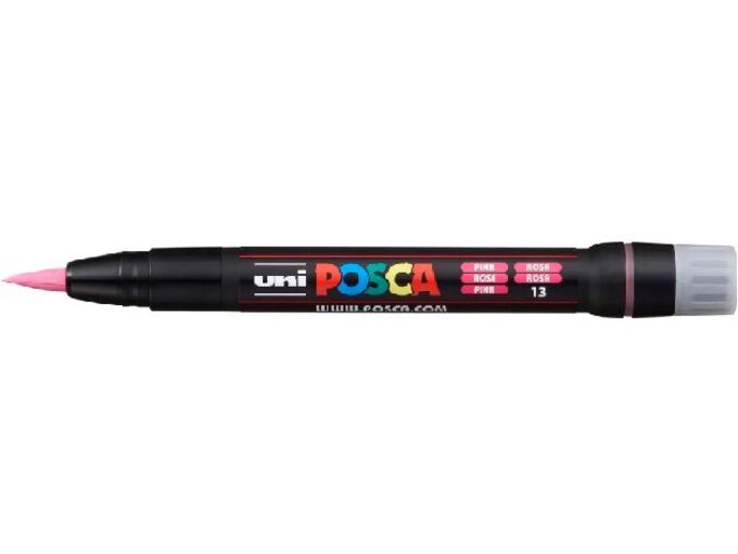 Uni Marker PCF-350 Brush roze 13 Posca