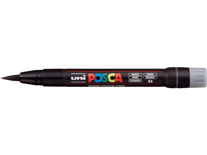 Uni Marker PCF-350 Brush crni 24 Posca