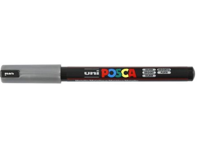 Uni Marker PC-1M srebrni 26 Posca 0.7mm