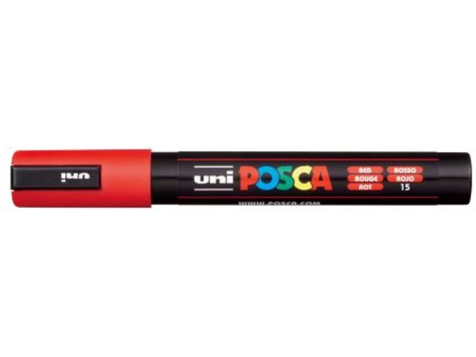 Uni Marker PC-5M crveni 15 Posca
