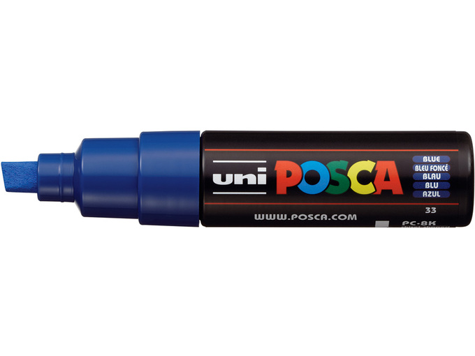 Uni Marker PC-8K plavi 33 Posca 8 mm
