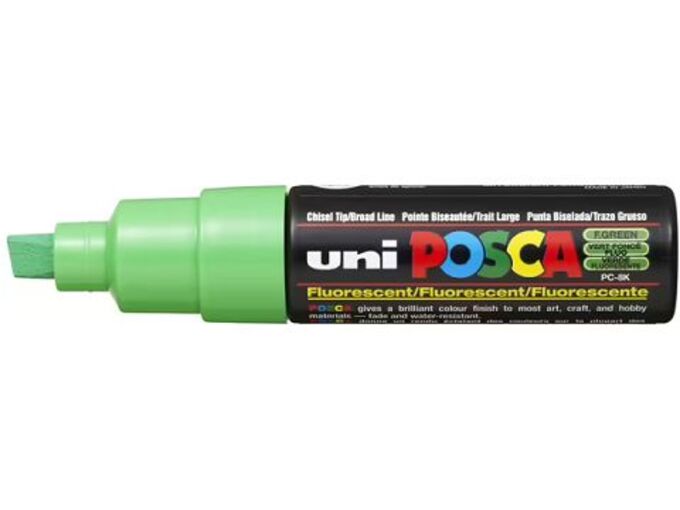 Uni Marker PC-8K fluo zeleni F6 Posca 8 mm