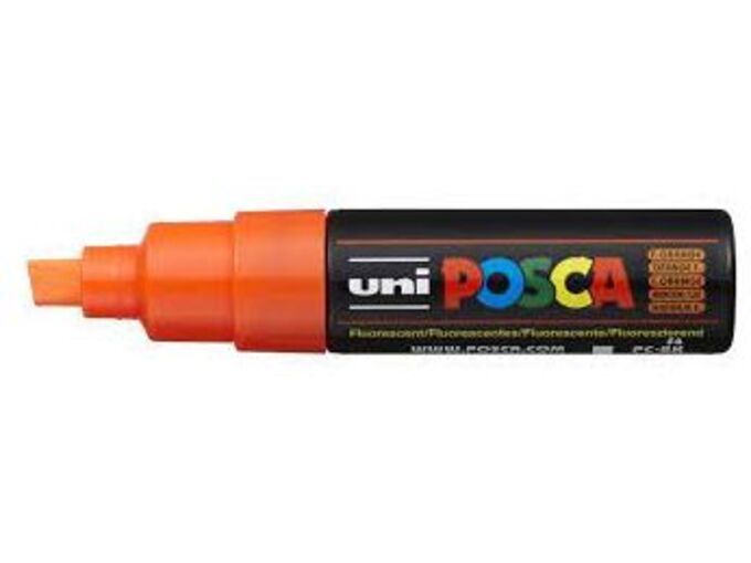 Uni Marker PC-8K fluo narandžasti F4 Posca 8 mm