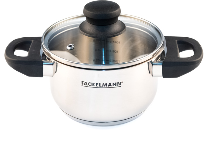 Fackelmann Šerpa+stakleni poklopac Geneva 14cm/1.3L