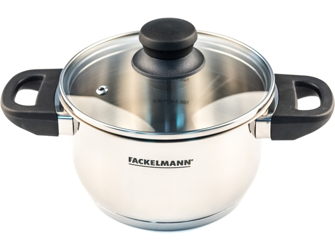 Fackelmann Šerpa+stakleni poklopac Geneva 16cm/1.8L