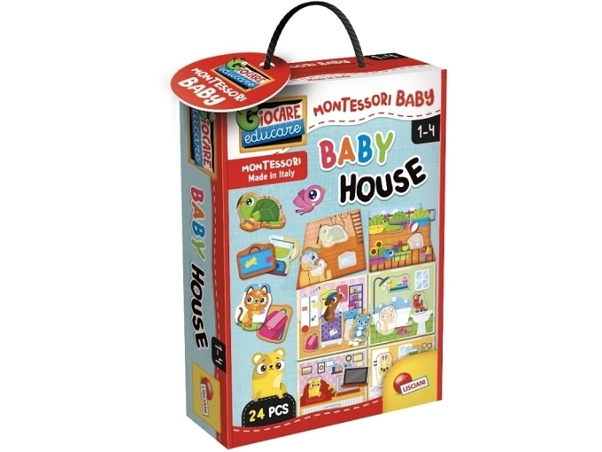 Lisciani Edukativna kutija Baby House Montesori Baby 100613