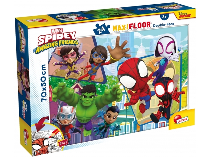 Lisciani Slagalica 24cs Maxi Marvel Spidey 99726