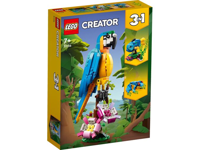 LEGO Egzotični papagaj