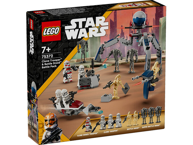LEGO Klon truper i borbeni droidborbeni paket 75372