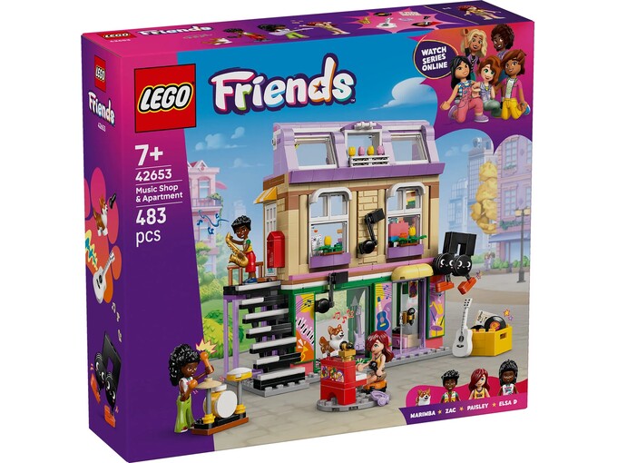 LEGO Muzička prodavnica i stan 42653