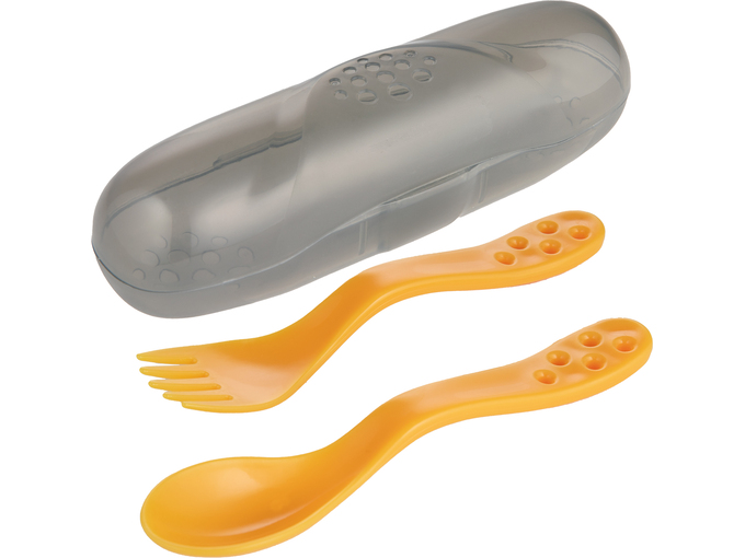 Canpol Babies Set za hranjenje - putni set kašika i viljuška 74/019