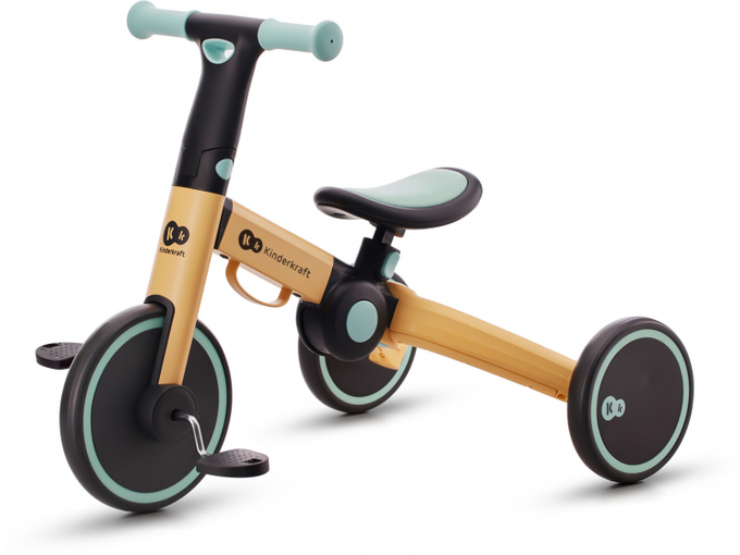 Kinderkraft tricikl 3u1 4trike Sunflower Blue