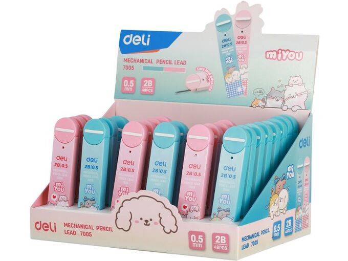 Deli Mine za tehničku olovku Miyou 2B 0.5 E7005