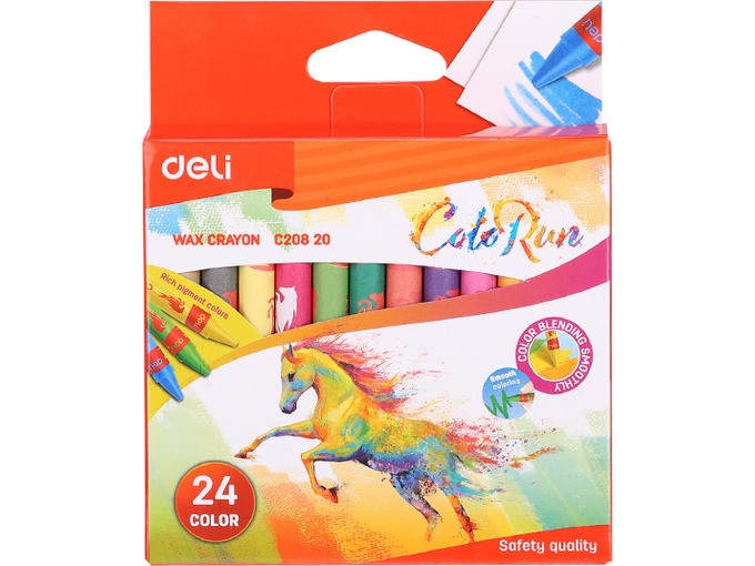 Deli Voštane bojice okrugle 1/24 EC20820