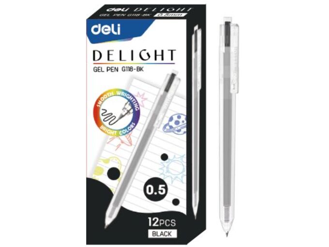 Deli Roler gel EG118-BK