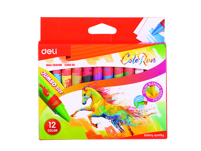 Deli Voštane bojice Colorun Jumbo 1/12 EC20900