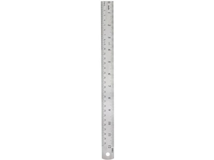Deli Lenjir Metalni 30cm 8463