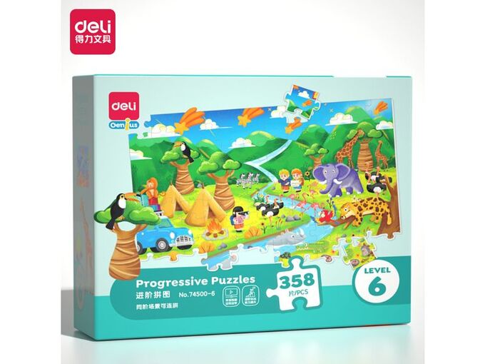 Deli Slagalica progresivni nivo 6 - 358 delova 74500-6