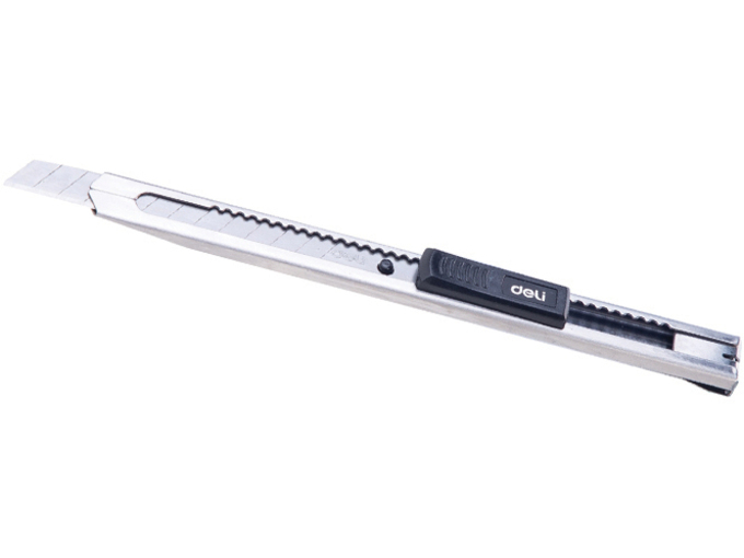 Deli Skalpel E2058T 9mm metalni u tubi