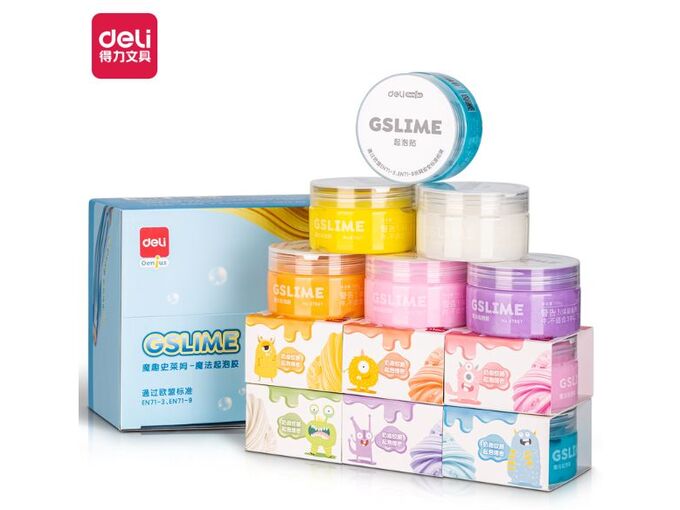Deli Masa za modeliranje - Ljigavac G-slime Macaroon boje 67867