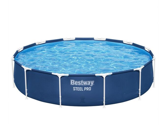 Bestway Bazen Okrugli Steel Pro 366x76cm Set sa metalnom konstrukcijom