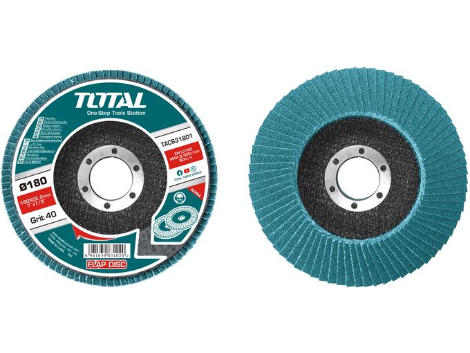 Total alati Lamelni brusni disk 125mm za metal P40 zirconium