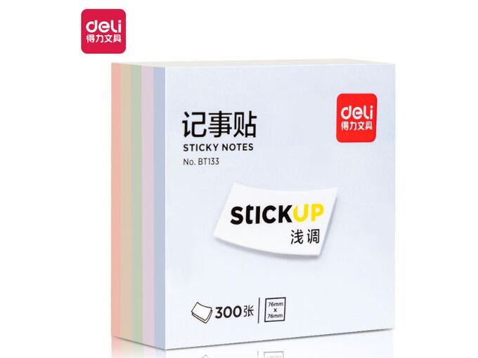 Deli Stiker Kocka 76x76mm 5x60 lista BT133