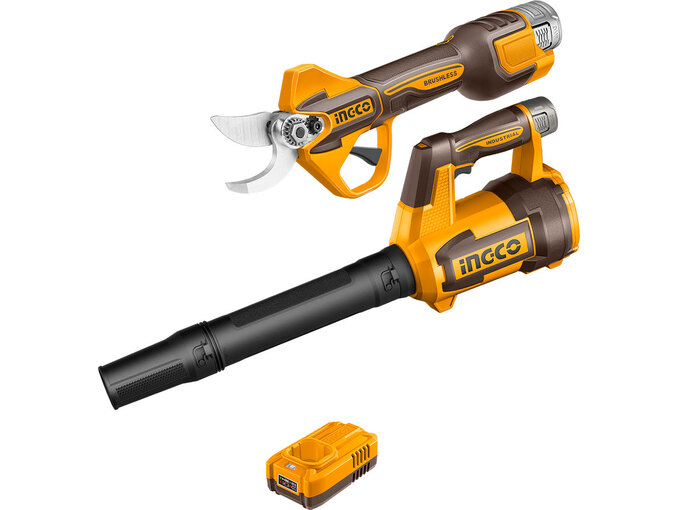 Ingco Aku set 16V Duvač+Makaze za orezivanje Super NETO COSLI250385E
