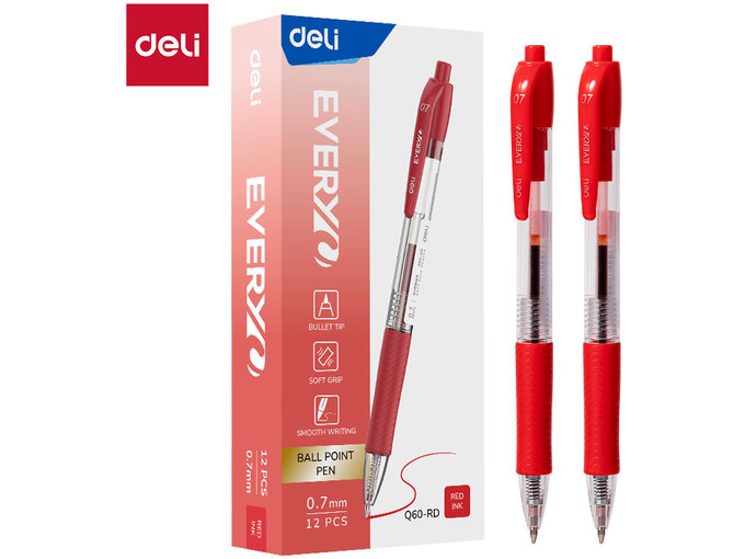 Deli Hemijska olovka EQ60-RD