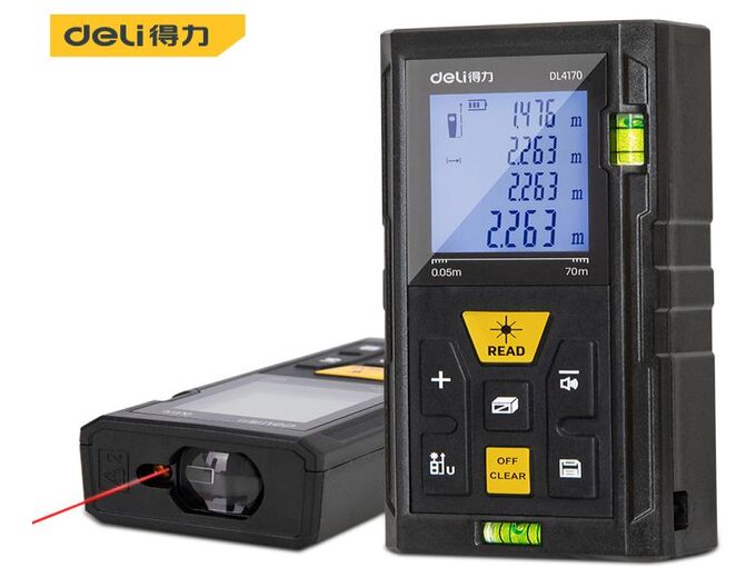 Deli Laserski merač daljine 80m EDL4170